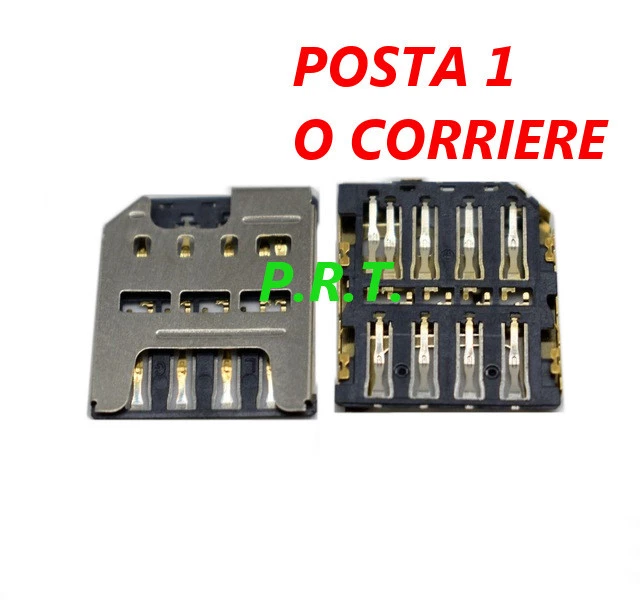  SUPPORTO LETTORE SIM CARD READER  PER HUAWEI Y5 II 4G - Immagine 1 di 1