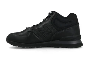 MH574OAC New Balance 574 Mid Top Men's Lifestyle Shoes Black 2018 New Sneakers - Picture 1 of 9