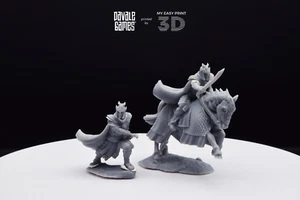 Lord of Dragons - Foot&Mounted Davale Games 3D Printed With High Quality Resin - Picture 1 of 10