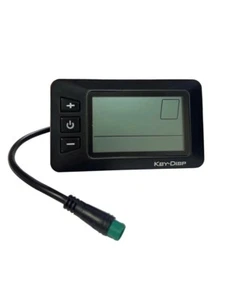 KD21C Pantalla LCD Multifunción Conector Impermeable Bicicleta Eléctrica Scooter Piezas - Imagen 1 de 9