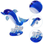 Glass Dolphin Baby Miss Décor Figurine Home Shelf Decor Toy