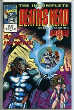 Incomplete Deaths Head 1993 series # 1 very fine comic book