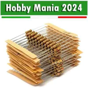 25 Pezzi di Resistenze strato carbone 4,7 kohm 1/4W 0,25 WATT 5% Resistor 4,7k - Foto 1 di 1