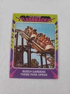 BUSH GARDENS THEME PARK OPENS 2024 Topps Heritage News Flashback #NF-7 - Picture 1 of 2