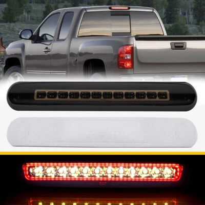 Tercera luz de freno ahumada 3RD lámpara de carga para 07-13 Chevrolet Silverado GMC 2500HD Foto 1 de 4