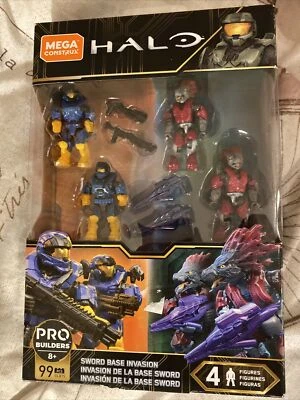 Mega Construx Halo Pro Builders Sword Base Invasion Building Set 99PCS NIB - Image 1 of 4