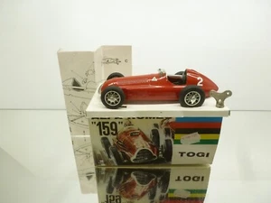 TOGI 4 ALFA ROMEO 159 #2 campione 50/51 RED 1:23 - HIGH QUALITY IN VERY RARE BOX - Picture 1 of 13