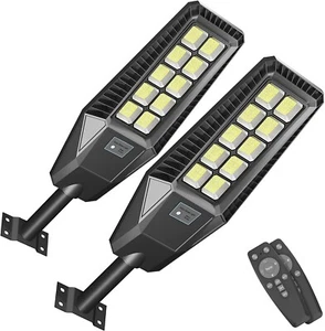 TENKOO Solar Street Light Outdoor-60000LM 1000W Motion SensorLED Lamp Waterproof - Picture 1 of 7