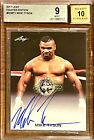 POP 28 BGS 9 Auto 10 Mike Tyson 2017 Leaf Fighter Edition On-Card Blue Ink SSP
