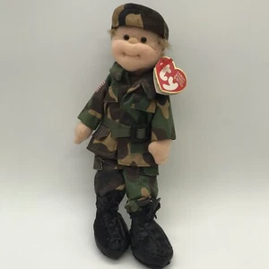 TY Teeny Beanie Boppers Private Pete 2003 Handmade Rare with Tags Ornament - Bild 1 von 4