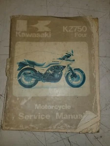 1980-1985 Kawasaki KZ 750 Four Factory Repair Service Manual - Picture 1 of 4