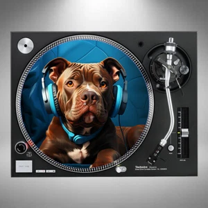 American Bully Slipmats 12" Turntable Vinyl Pair or Single *Posted In Cardboard* - Picture 1 of 5