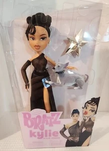 Bratz x Kylie Jenner Nacht Modepuppe mit Abendkleid mit Haustier Hund BRANDNEU - Bild 1 von 4