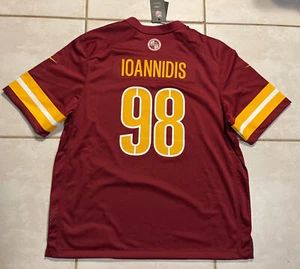 NWT NIKE Washington Commanders Matthew Ioannidis NFL Jersey Men’s 2XL MSRP $130 - Picture 1 of 13