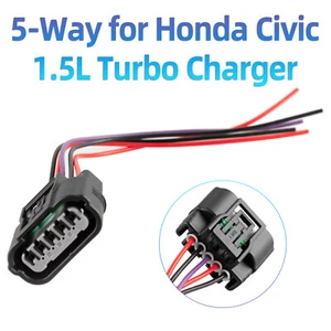 Connector Plug For 2016-2019 Honda Civic 1.5L Turbo Charger Wastegate Actuator - Foto 1 di 12