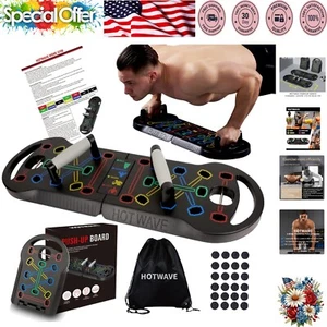 Heavy-Duty Push Up Board - 600lb Capacity, Comfortable Handles & Stability - Picture 1 of 8