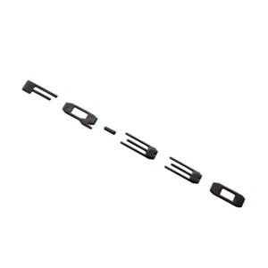 MITSUBISHI LANCER EVOLUTION 8 FQ 330 ABZEICHEN SET - SCHWARZ - Bild 1 von 5