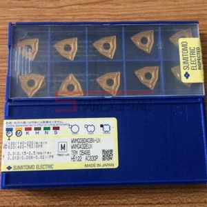 10pcs SUMITOMO WNMG080408N-UX WNMG432EUX AC830P Carbide Inserts NEW - Picture 1 of 1