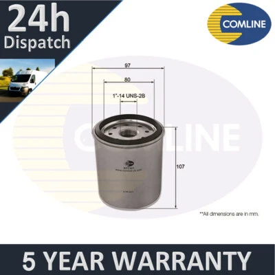 Fits Jeep Cherokee 1988-2008 Grand Cherokee 1995-2001 Comline Fuel Filter - Image 1 of 2