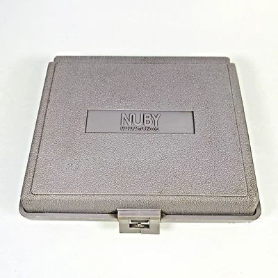 Nuby Hardshell Nintendo Game Boy Clamshell Travel Case Vintage Gray Read DMG-01! - Image 1 of 4