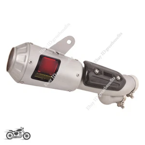 For BMW S1000R 2017-2020 Exhaust Muffler Tail Pipe Escape Mid Link Pipe Slip On - Picture 1 of 8
