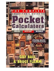 Complete Collector's Guide to Pocket Calculators, Rare Definitive Guide - Picture 1 of 1