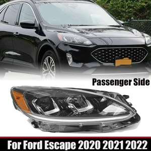 Right Passenger Side Headlight For Ford Escape 2020-2022 Halogen with Bulb - Picture 1 of 10