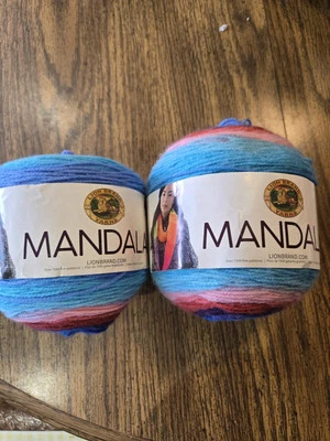 Mandala Yarn Phoenix 2 Skeins New - Image 1 of 3