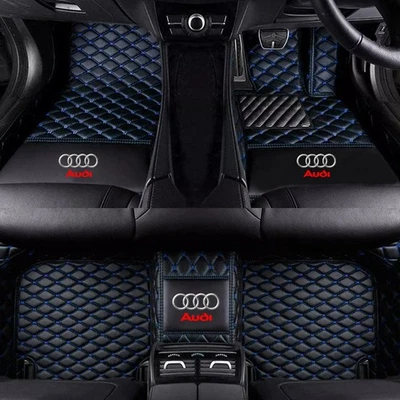 For Audi All Models Car Floor Mats Waterproof Auto Carpet Mats Right-hand Drive - image 1 of 4