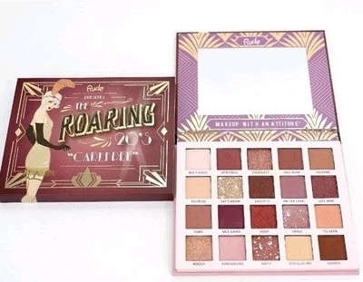 Rude Presents THE ROARING 20'S "CAREFREE" - Eyeshadow Palette - 20 Shades - NIB - Image 1 of 2