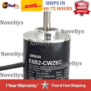 1PC New Omron E6B2-CWZ6C 50P/R E6B2CWZ6C Rotary Encoder US Free TAX - Picture 1 of 5