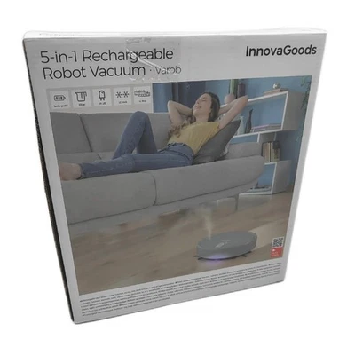 Varob Staubsaugerroboter Haushaltsgeräte InnovaGoods 5 in 1 wiederaufladbar Mult - Bild 1 von 4