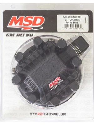 MSD Black Gm Hei Extreme Output Distributor Cap (84113) - Image 1 of 4