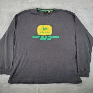 John Deere Makin Big Tractors Thermo Langarmshirt schwarz XXL - Bild 1 von 10