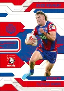 2025 Newcastle Knights NRL TLA Special Edition Rivalry Card - Fletcher Sharpe - Picture 1 of 3