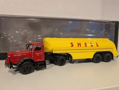 Minichamps Henschel HS140 Tanksattelzug SHELL, Limitiert 1008 Stck. - Bild 1 von 4