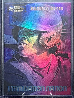 2022 Skybox Metal Universe Champions - Intimidation Nation Marcelo Mayer (RC) - Image 1 of 2