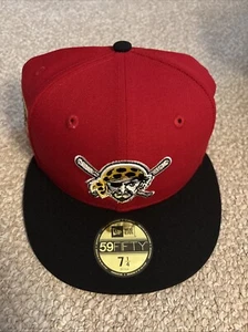 HUT CLUB EXKLUSIV NEW ERA 59FIFTY PITTSBURGH PIRATES THREE RIVERS AUSGESTATTET 7 1/4 - Bild 1 von 4