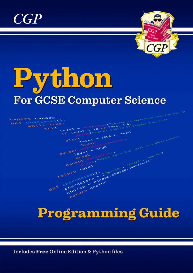 New CGP Python Programming Guide for GCSE Computer Science CGP - Image 1 of 4