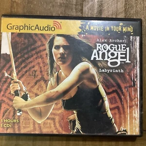 Rouge Angel #34 Labyrinth, Alex Archer 5cd Audiobook COMPLETE - Imagen 1 de 2