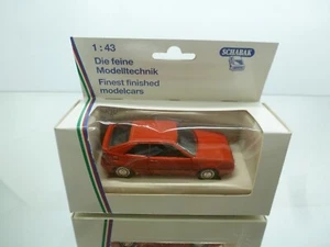 SCHABAK 1018 VOLKSWAGEN CORRADO - RED 1:43 - GOOD CONDITION IN BOX - Imagen 1 de 6