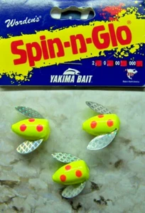 SPIN N GLO SPINNER KÖDER DRIFT BOBBER FORELLE LACHS STEELHEAD WURDEN'S #6 NEU - Bild 1 von 3
