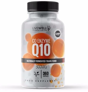 CoQ10 300mg Vegan Capsules – Coenzyme Q10 for Heart Health & Energy Tablet - Picture 1 of 18