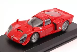 Modellino auto scala 1:43 Best Model ALFA ROMEO 33.2 PROVA diecast modellismo - Foto 1 di 1