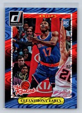 2014  Donruss The Rookies Swirlorama #19 Cleanthony Early Rc Knicks A74