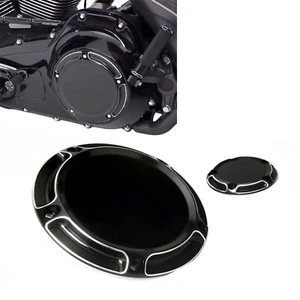 Gloss balck Derby cover Timing For Harley Softail Touring street glide 99-15 - Bild 1 von 5