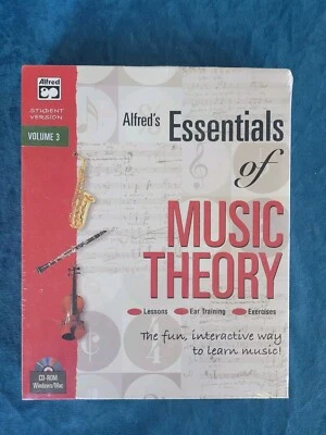 ALFRED'S ESSENTIALS OF MUSIC THEORY  ,  VOLUME THREE  ;  CD-ROM, WINDOWS/MAC - Image 1 of 2