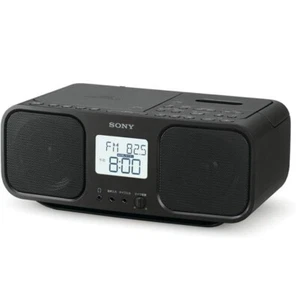 SONY CD Radio Cassette Recorder CFD-S401: FM / AM / Wide FM Black from japan - Picture 1 of 7