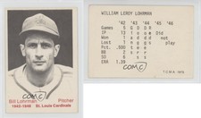 1975 TCMA 1942-46 St Louis Cardinals Bill Lohrman