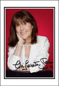 Elisabeth Sladen, etc, Autographed, Cotton Canvas Image. Limited Edition (ES10)z - Picture 1 of 1